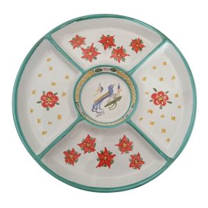 Antipastiera a fiore cm 25